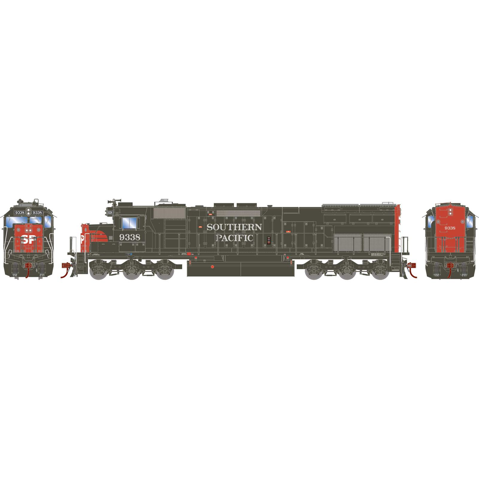 Southern Pacific SD45T-2 #9338
