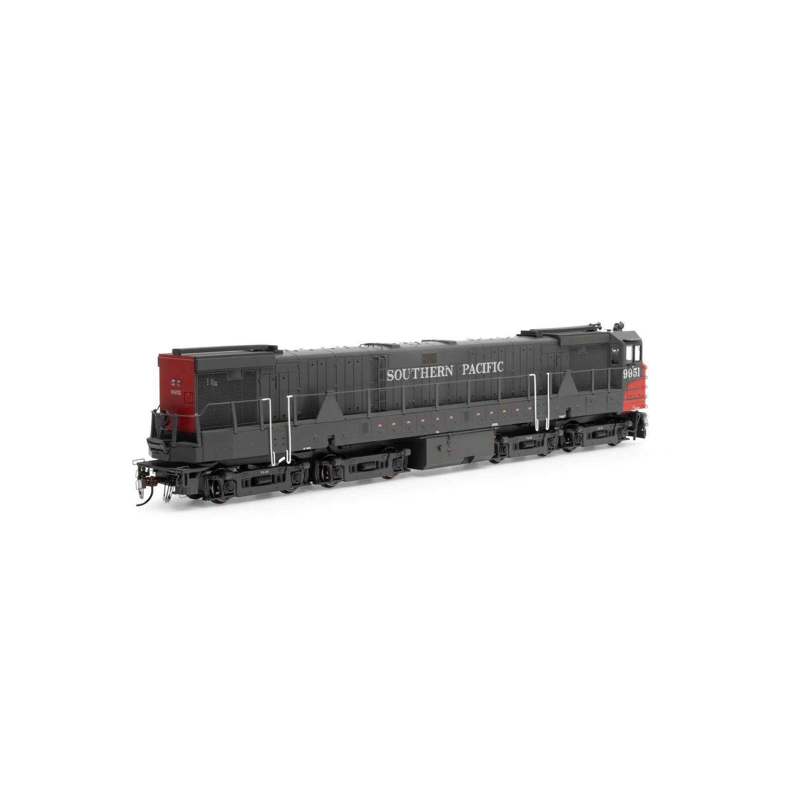 Southern Pacific U50 #9951 with Tsunami2