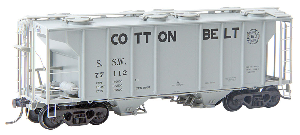 Cotton Belt PS-2 2-Bay 2003 CF Covered Hopper #77112