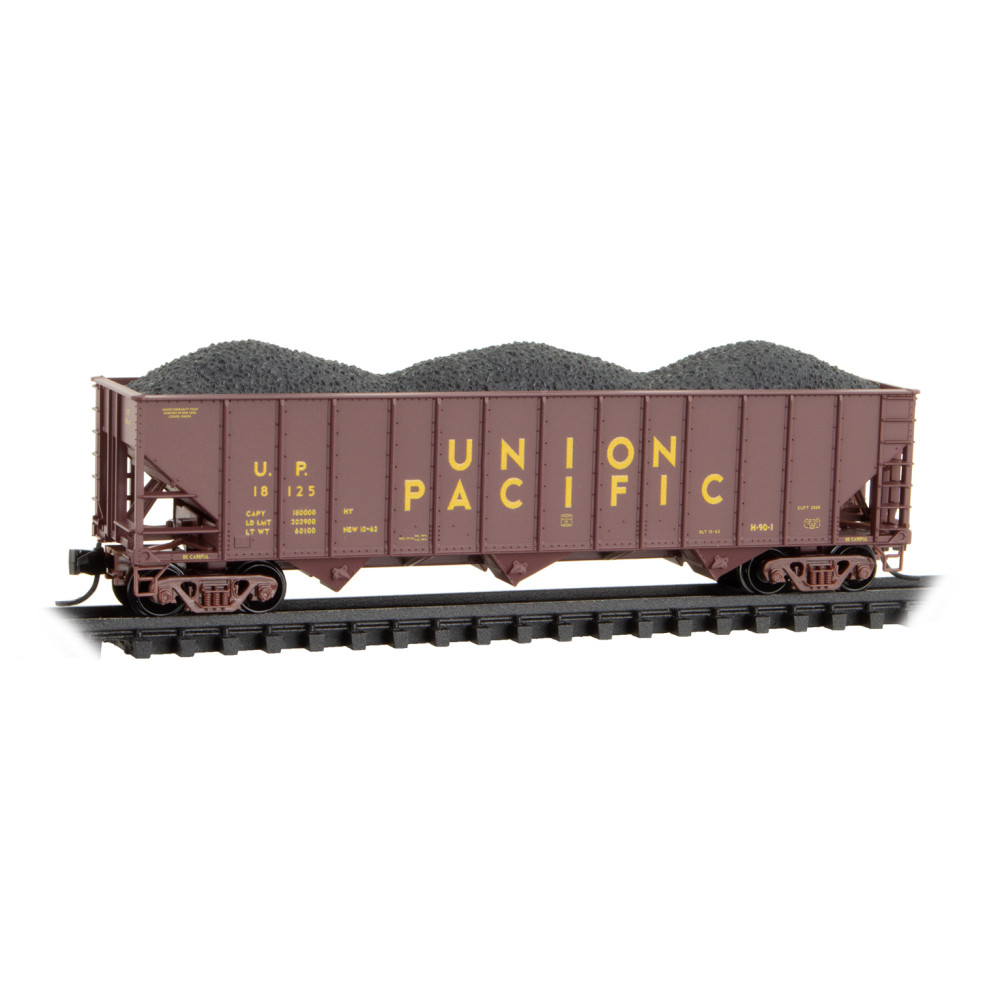Union Pacific 4-car Runner Pack 100-ton 3-bay open hopper