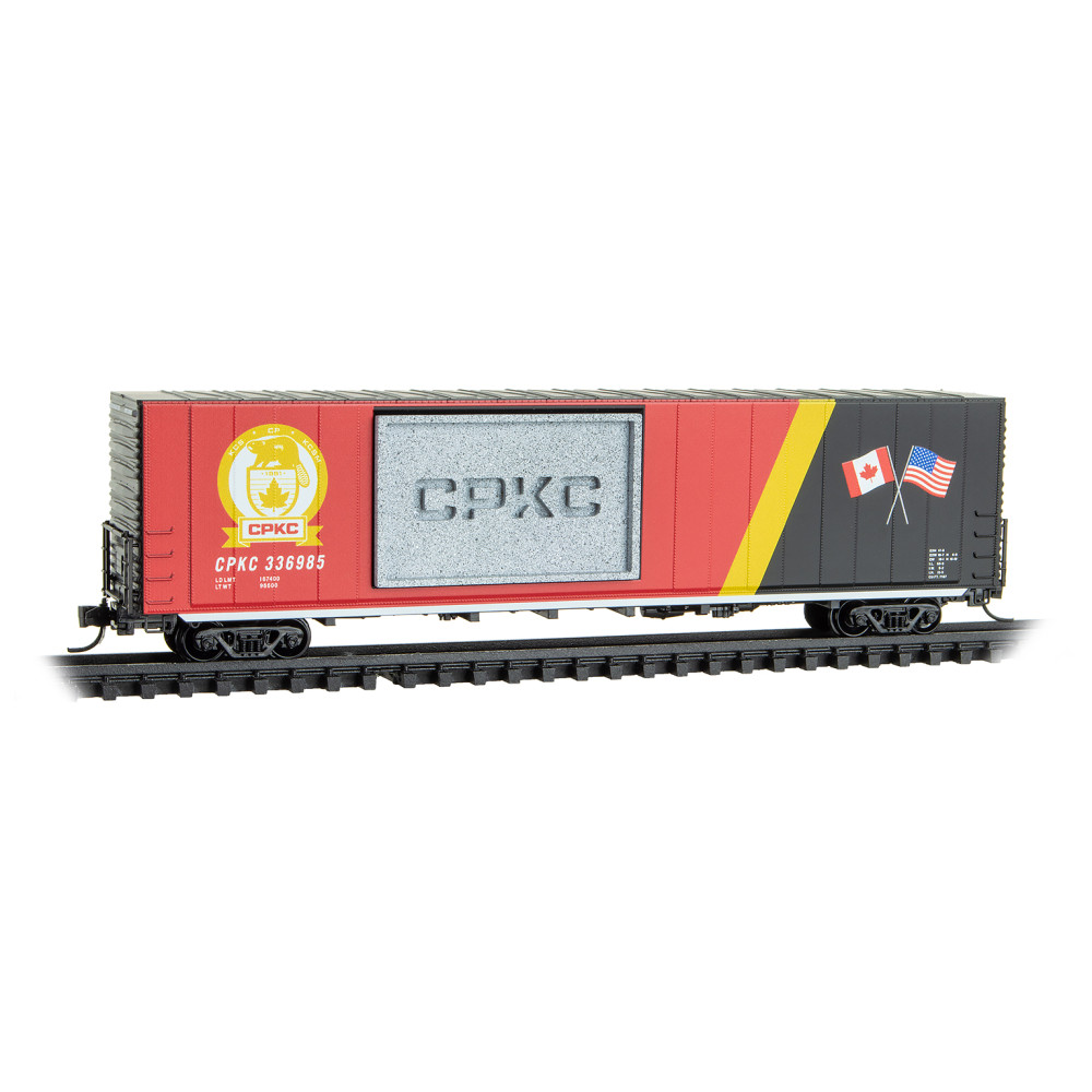 Canadian Pacific Kansas City 60' excess height boxcar #336985