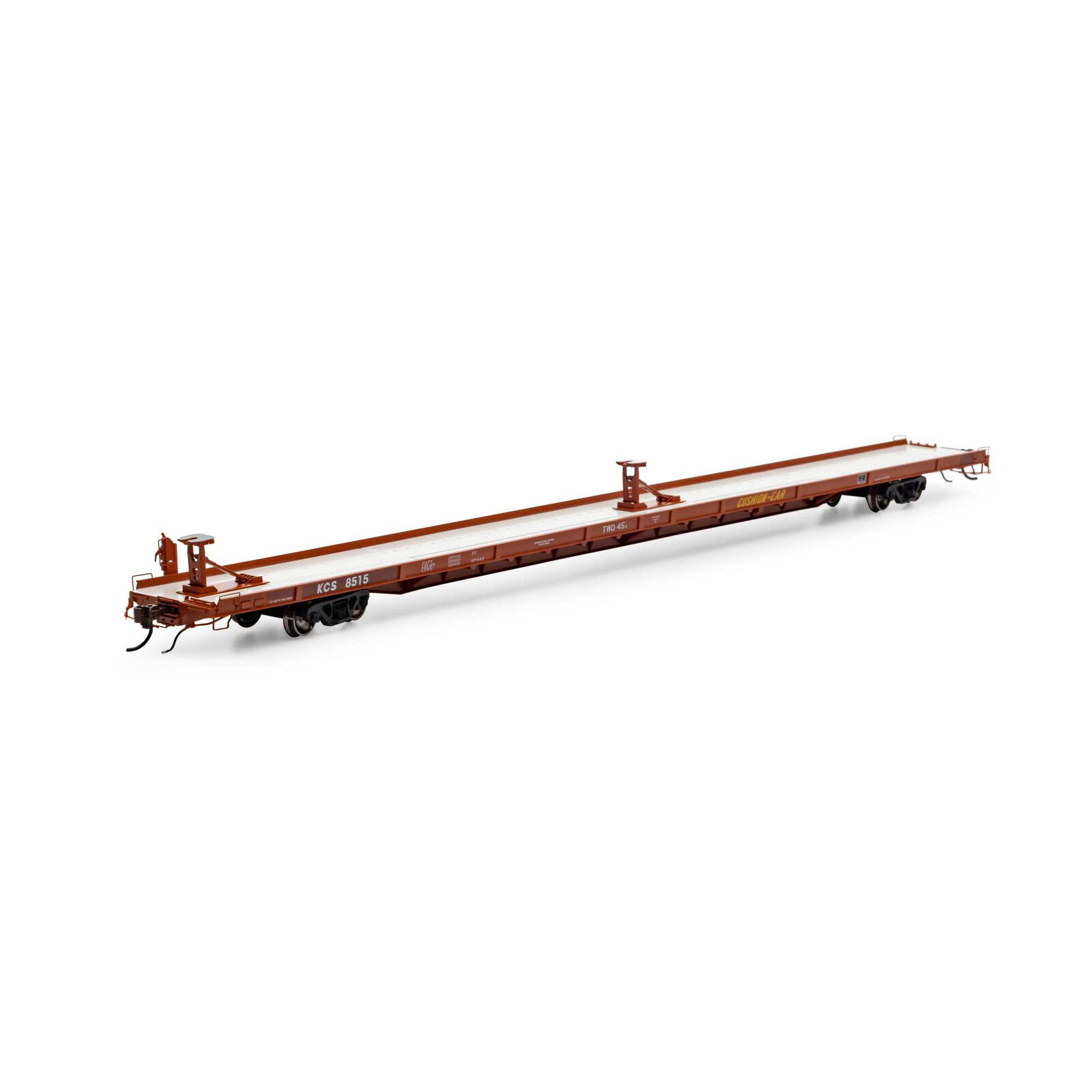 Kansas City Southern F89F 89' Flat Car #8515
