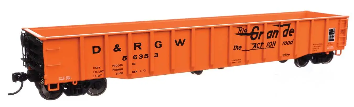 Denver & Rio Grande Western 53' Thrall Gondola #56353