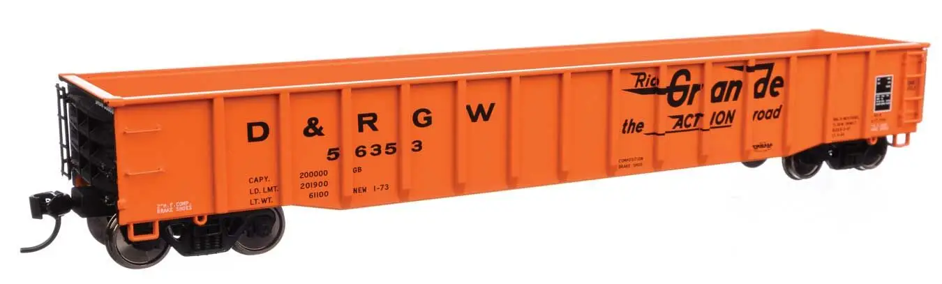 Denver & Rio Grande Western 53' Thrall Gondola #56353
