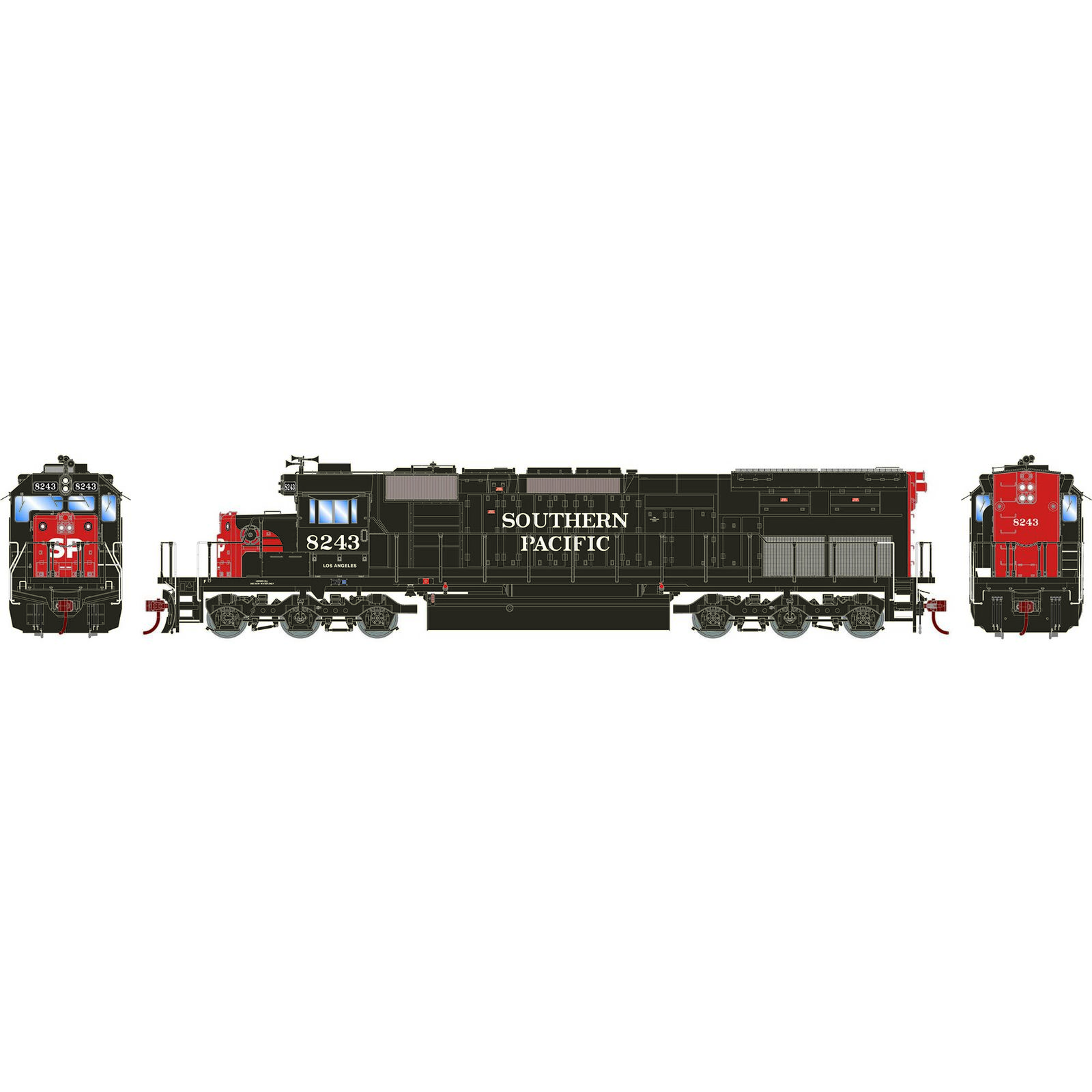 Southern Pacific SD40T-2 #8243