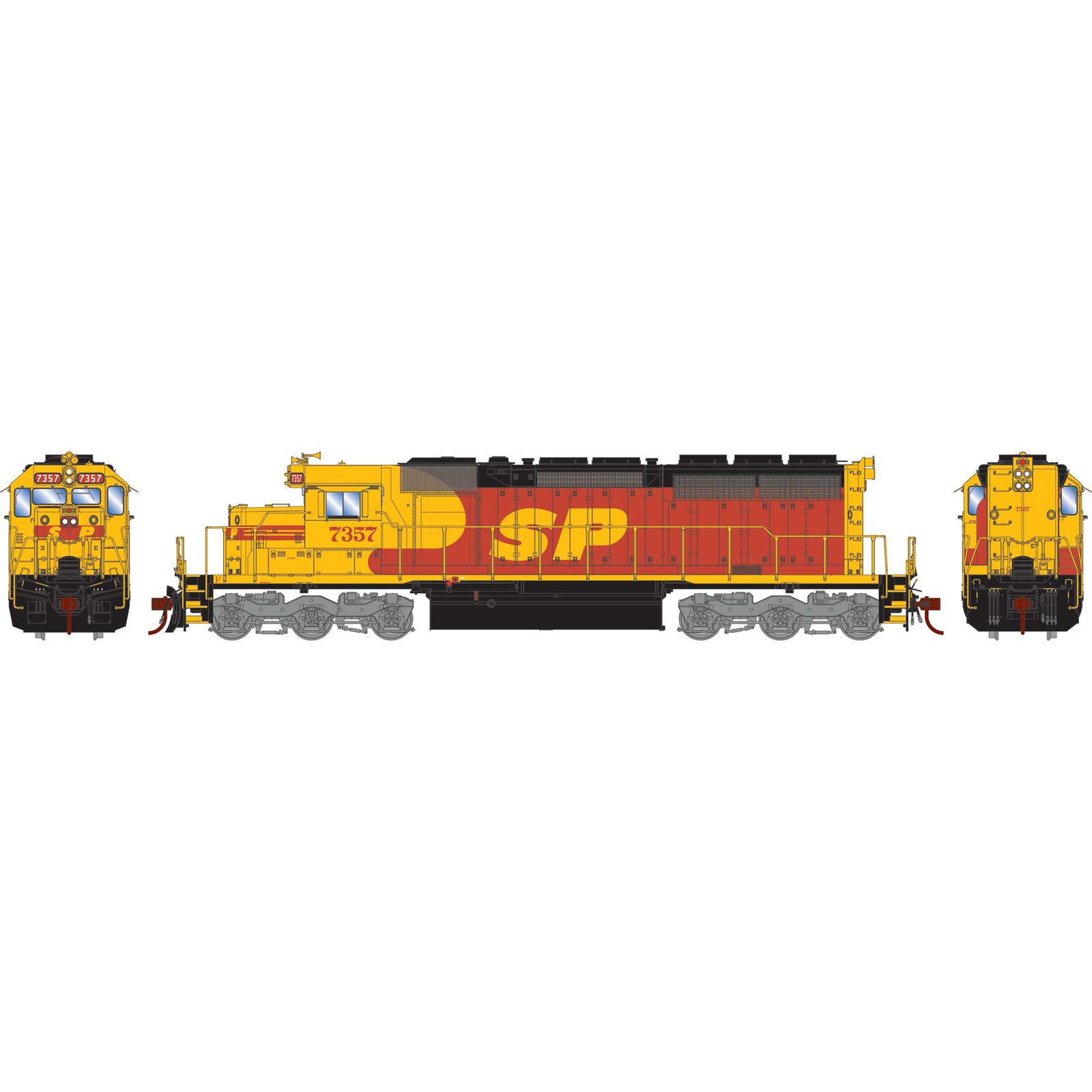 Southern Pacific SD40R #7357 With Econami DCC & Sound