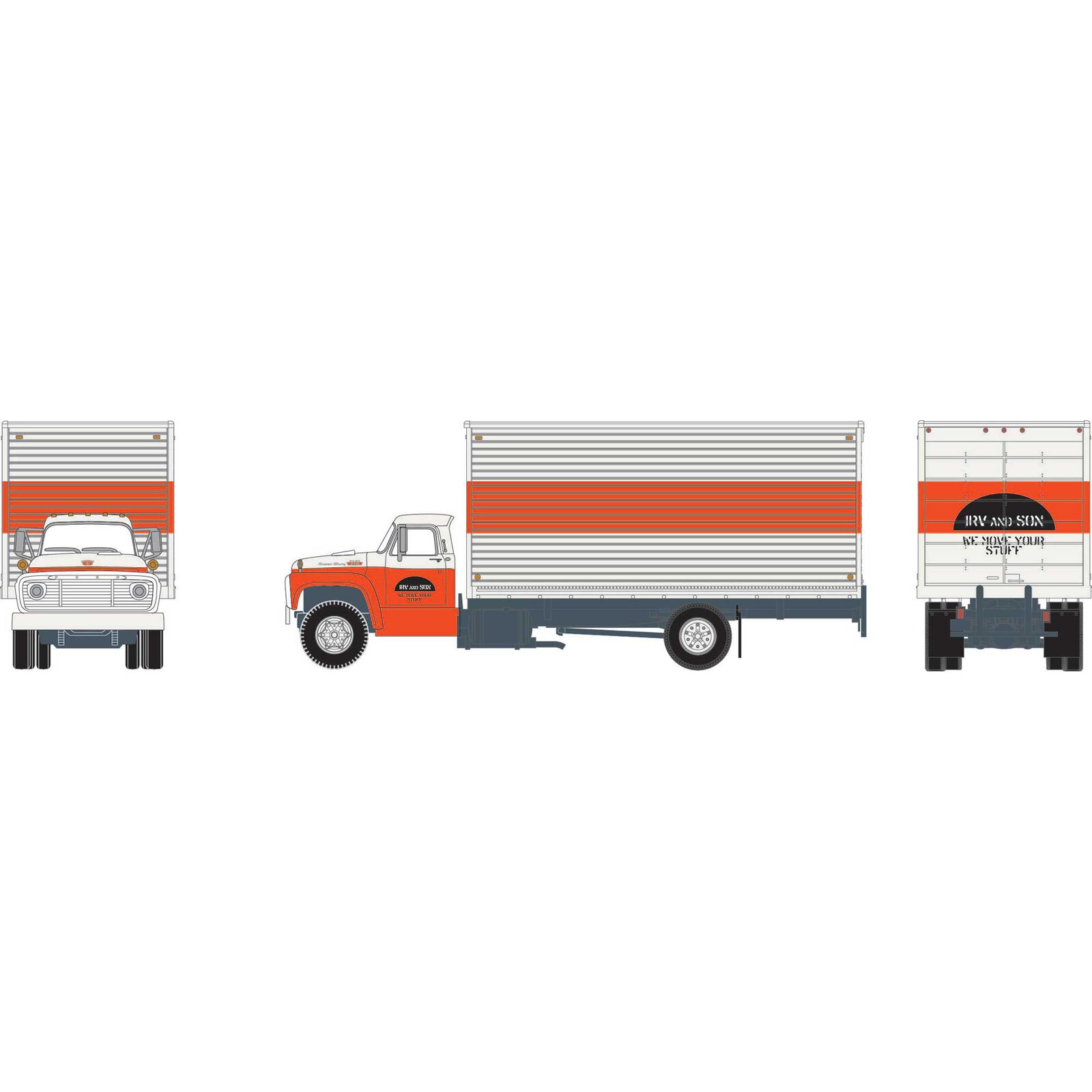 Irv & Son Ford F-850 Box Van