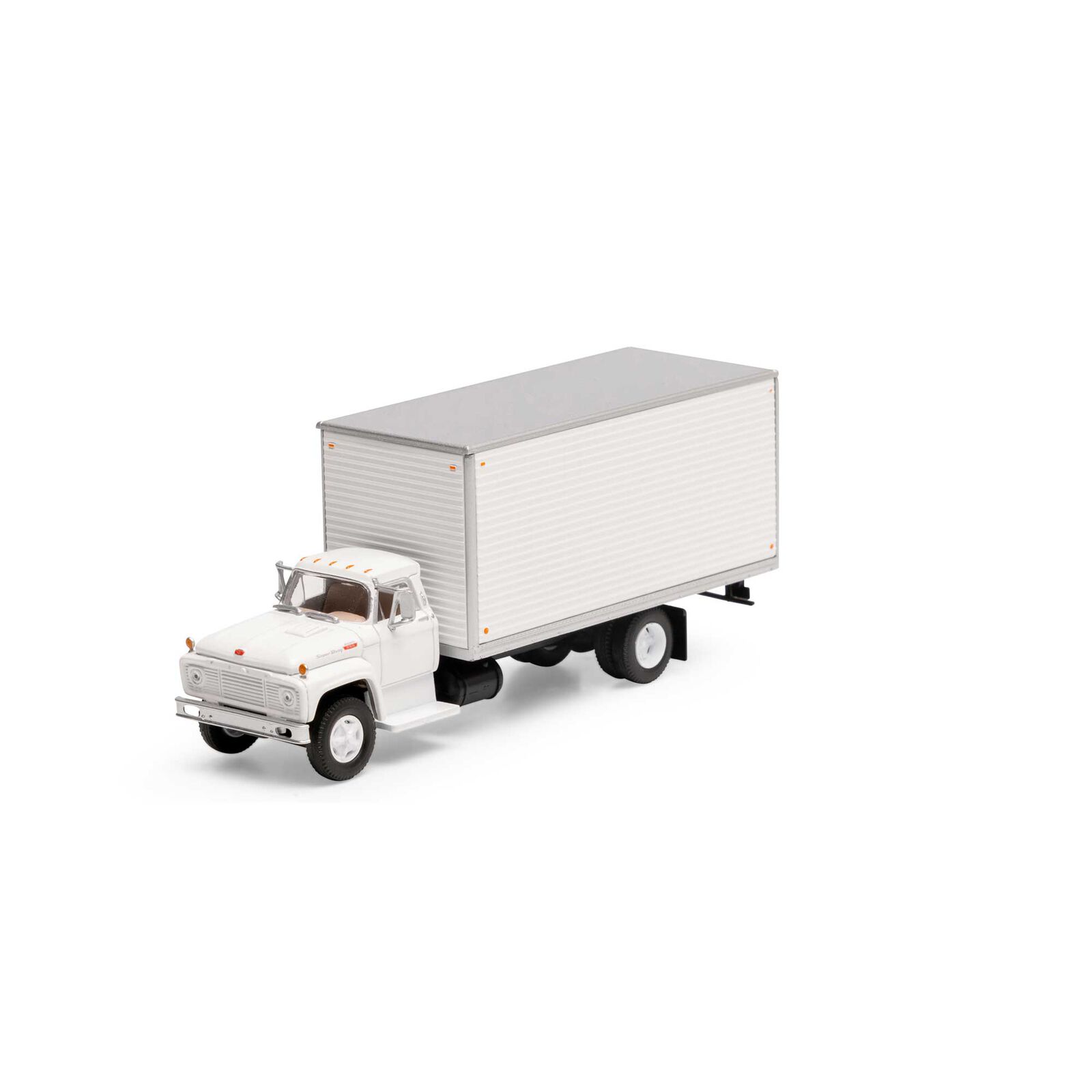 White Ford F-850 Box Van