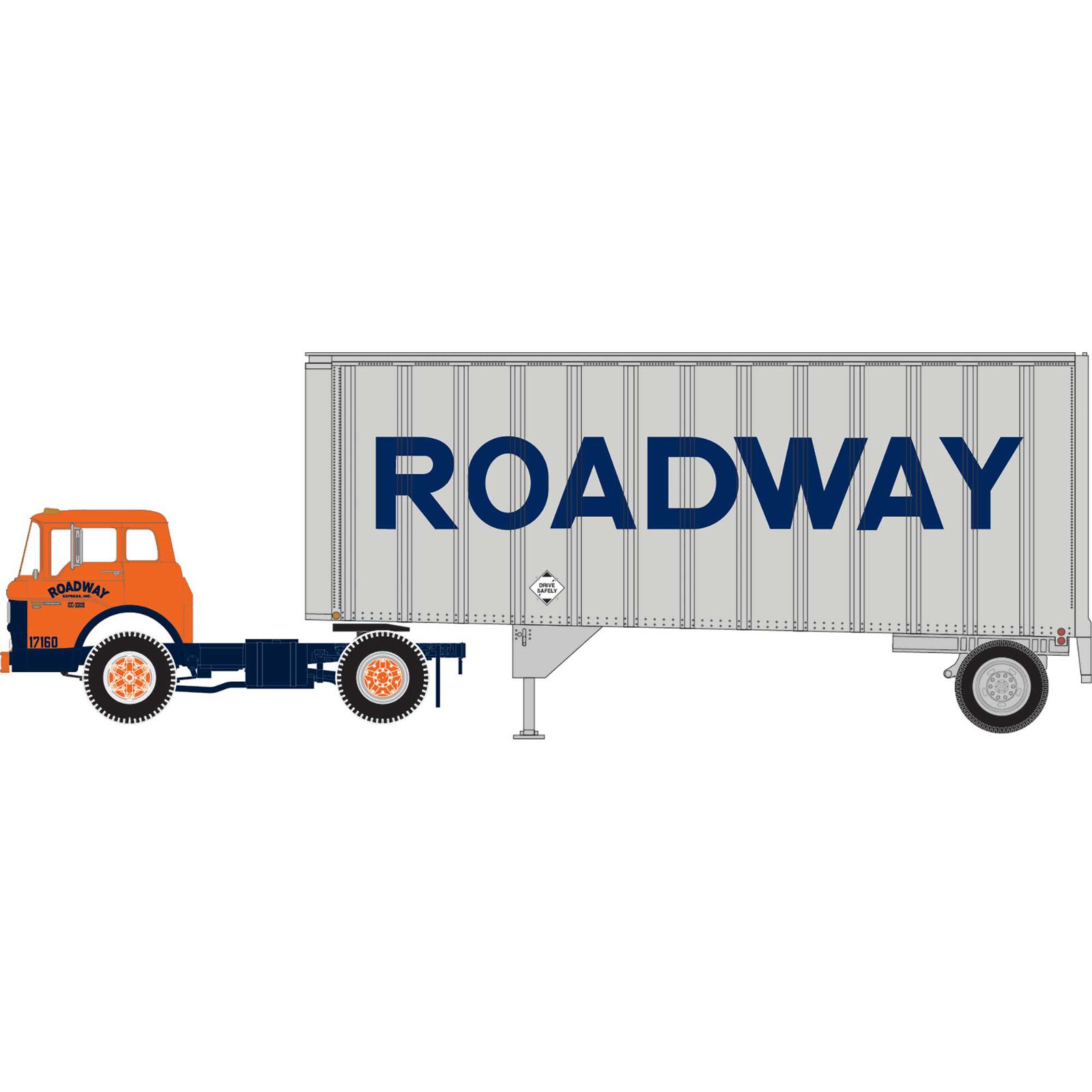 Roadway Ford C With 28' Trailer #1