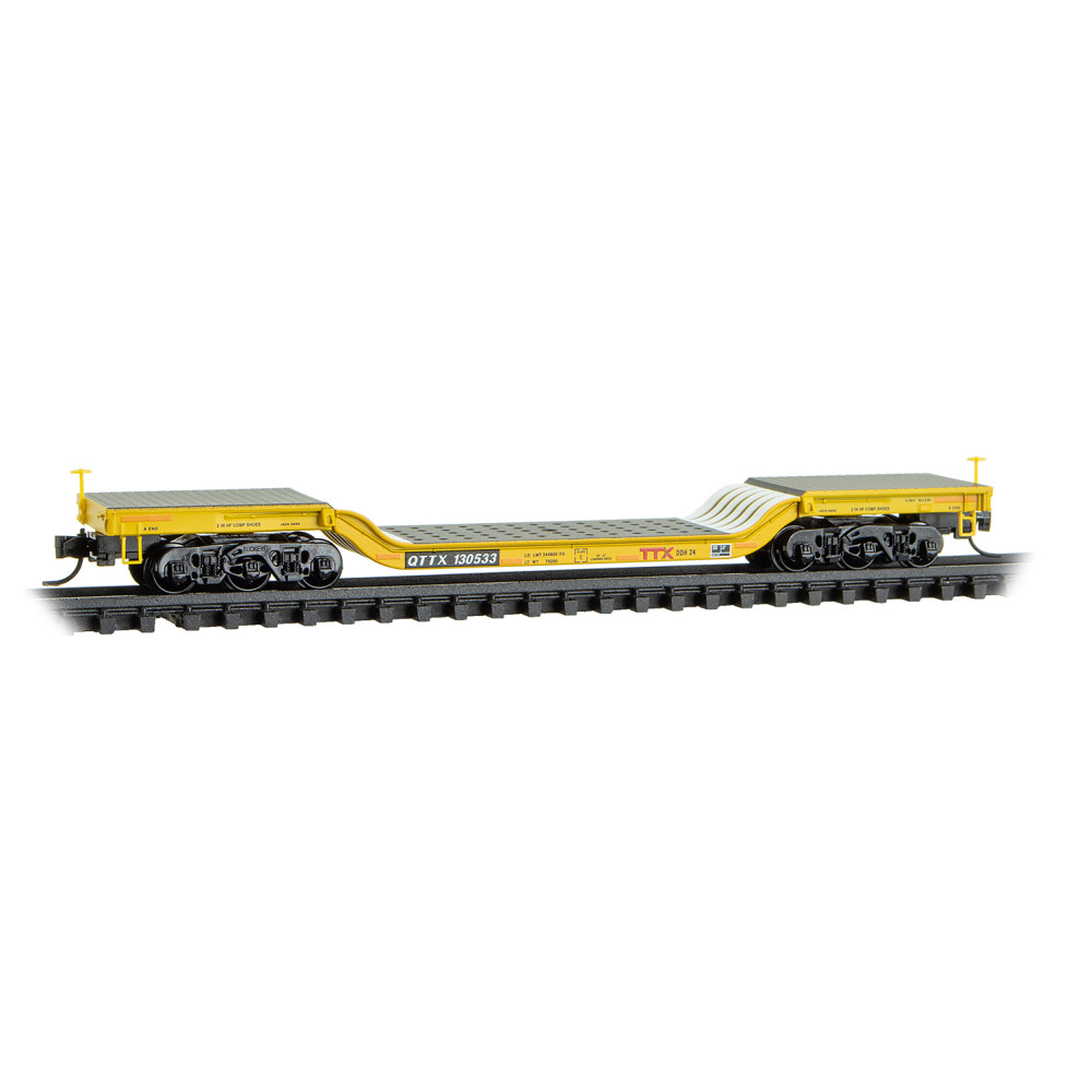 TTX Heavyweight Depressed-Center Flat Car #130533