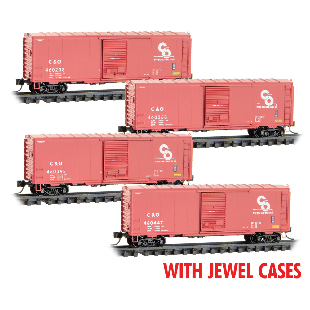 Chesapeake & Ohio 4-Car Runner Pack