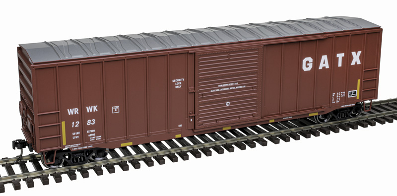 Warwick Railroad (GATX) 50'6" boxcar #1255