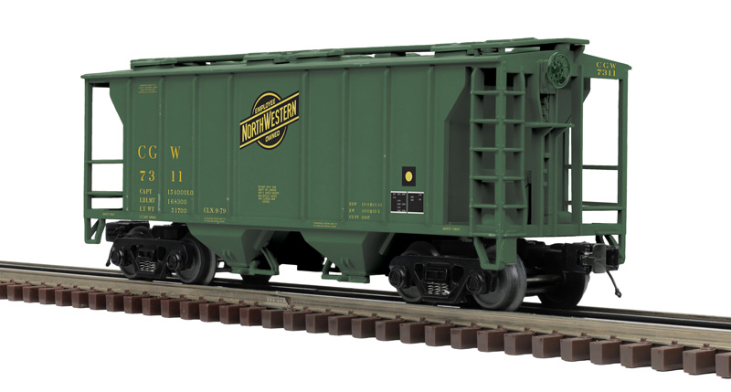 Chicago & North Western PS-2 2-bay covered hopper #7311