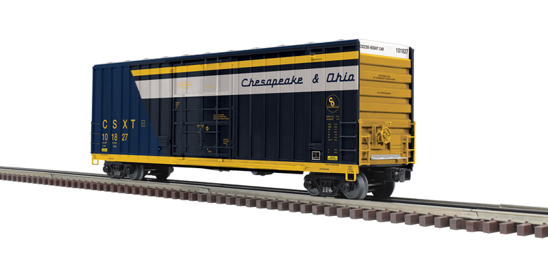 CSX Heritage 50' Gunderson high-cube boxcar 3-pack