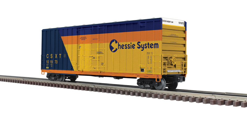 CSX Heritage 50' Gunderson high-cube boxcar 3-pack