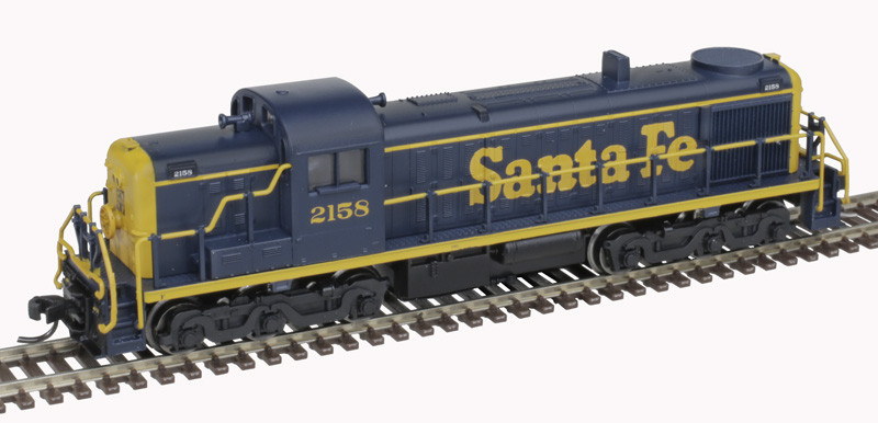 Santa Fe Alco RSD-4/5 #2155 with ESU LokSound