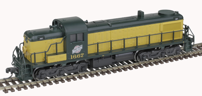 Chicago & North Western Alco RSD-4/5 #1667 with ESU LokSound