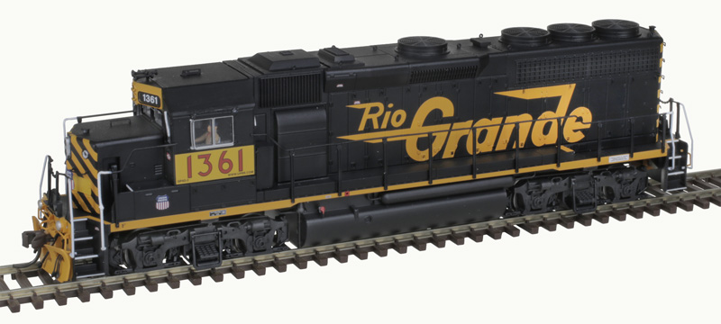 Union Pacific (ex-Rio Grande) GP40-2 #1361 with LokSound