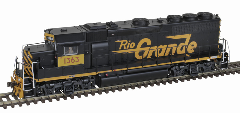 Union Pacific (ex-Rio Grande) GP40-2 #1363 with LokSound