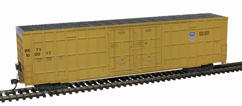 Union Pacific 60' Gunderson 7550 double door boxcar #160017