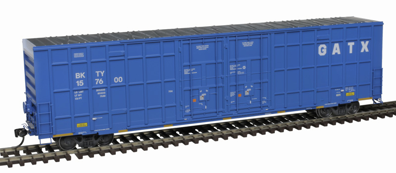 Union Pacific (GATX) 60' Gunderson 7550 double door boxcar #157600