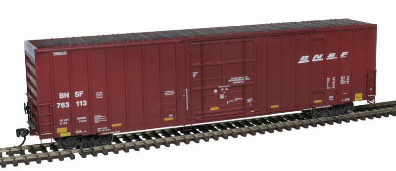 BNSF 60' Gunderson 7538 single plug door boxcar #763017