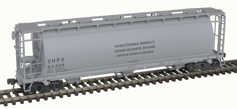 Saskatchewan Minerals 3-bay cylindrical hopper #60325