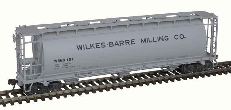 Wilkes-Barre Milling Co. 3-bay cylindrical hopper #105