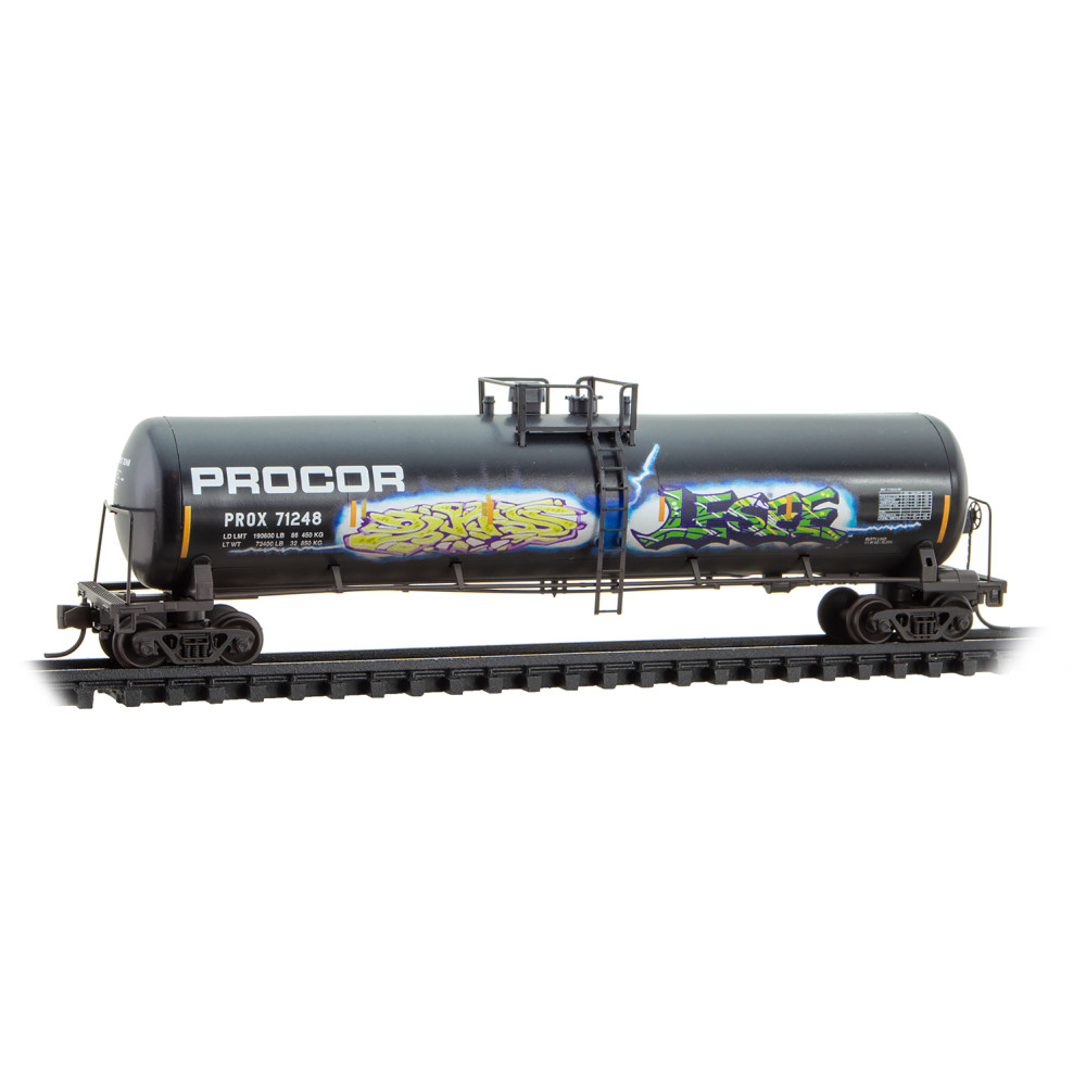 Procor weathered tank car 2-pack