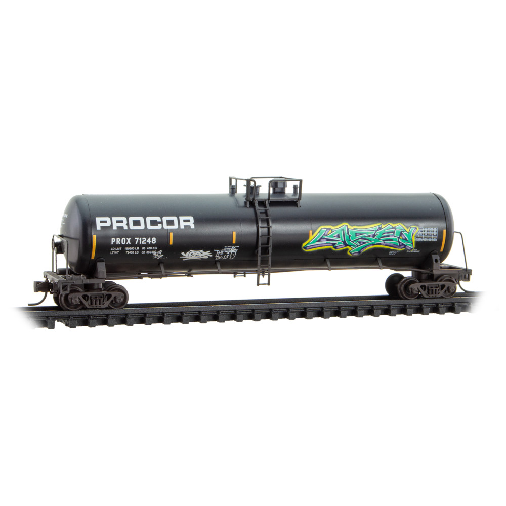 Procor weathered tank car 2-pack