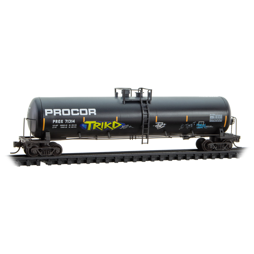 Procor weathered tank car 2-pack