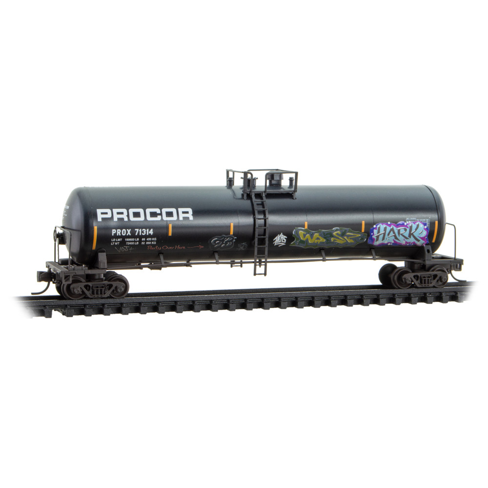 Procor weathered tank car 2-pack