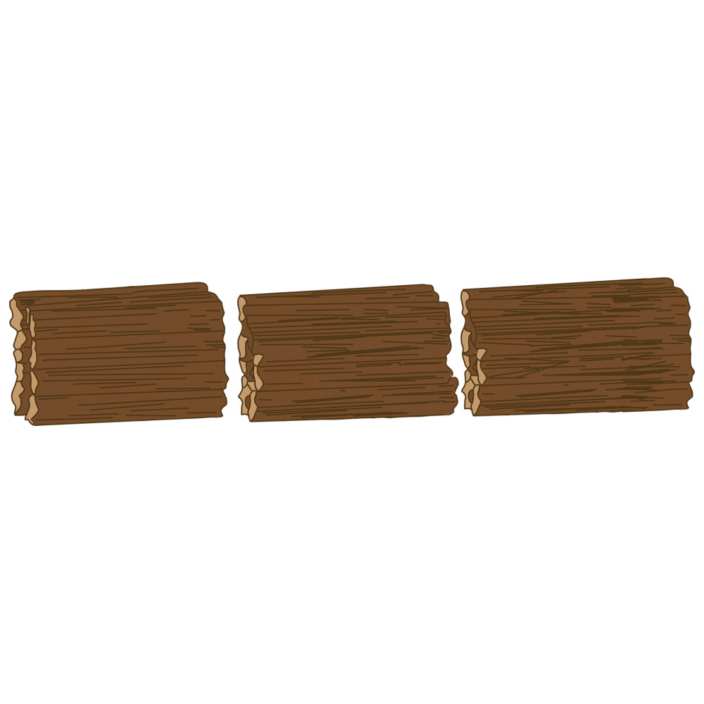 pulpwood log load