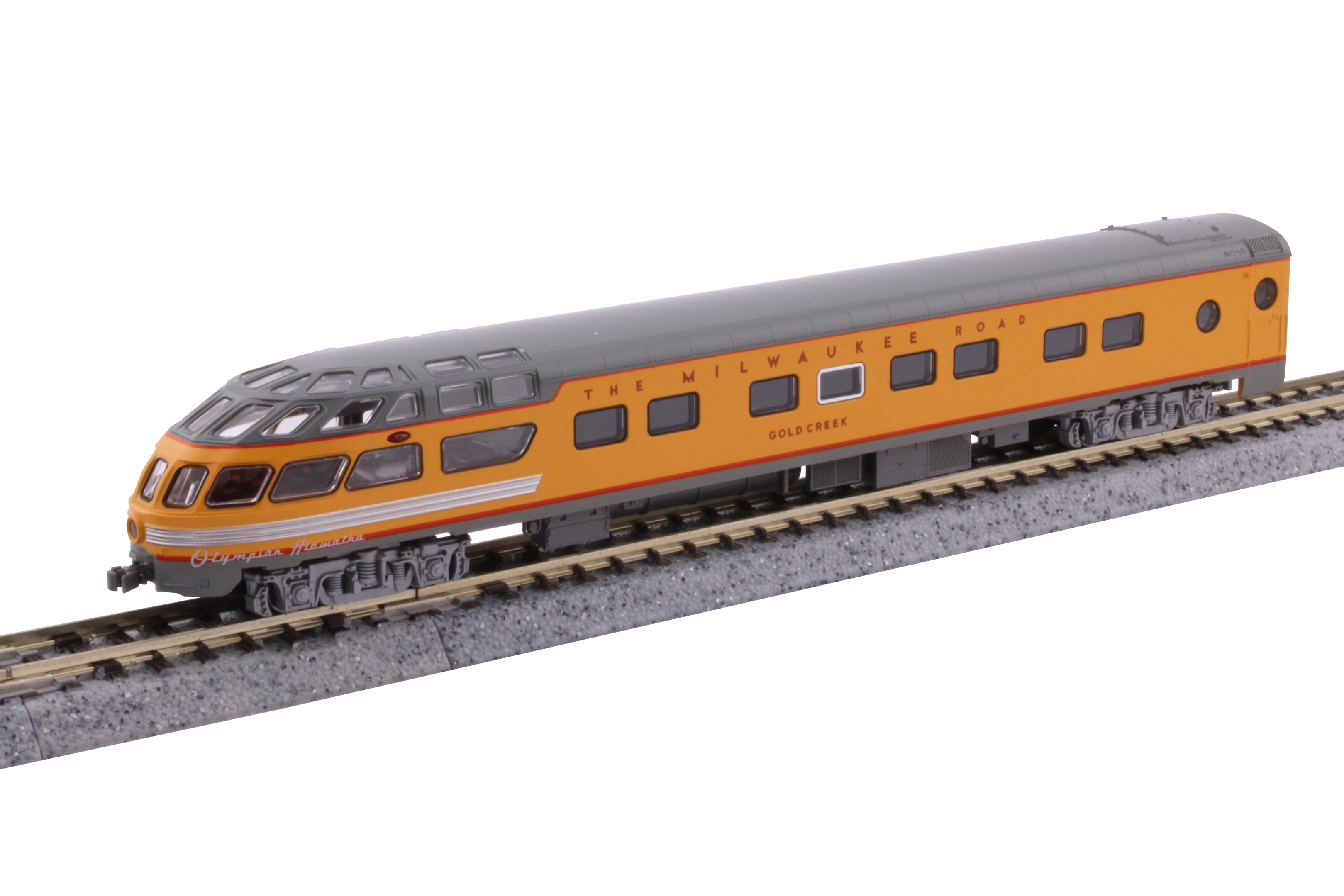 Milwaukee Road "Olympian Hiawatha" Post 1955 Scheme 9-Car Set