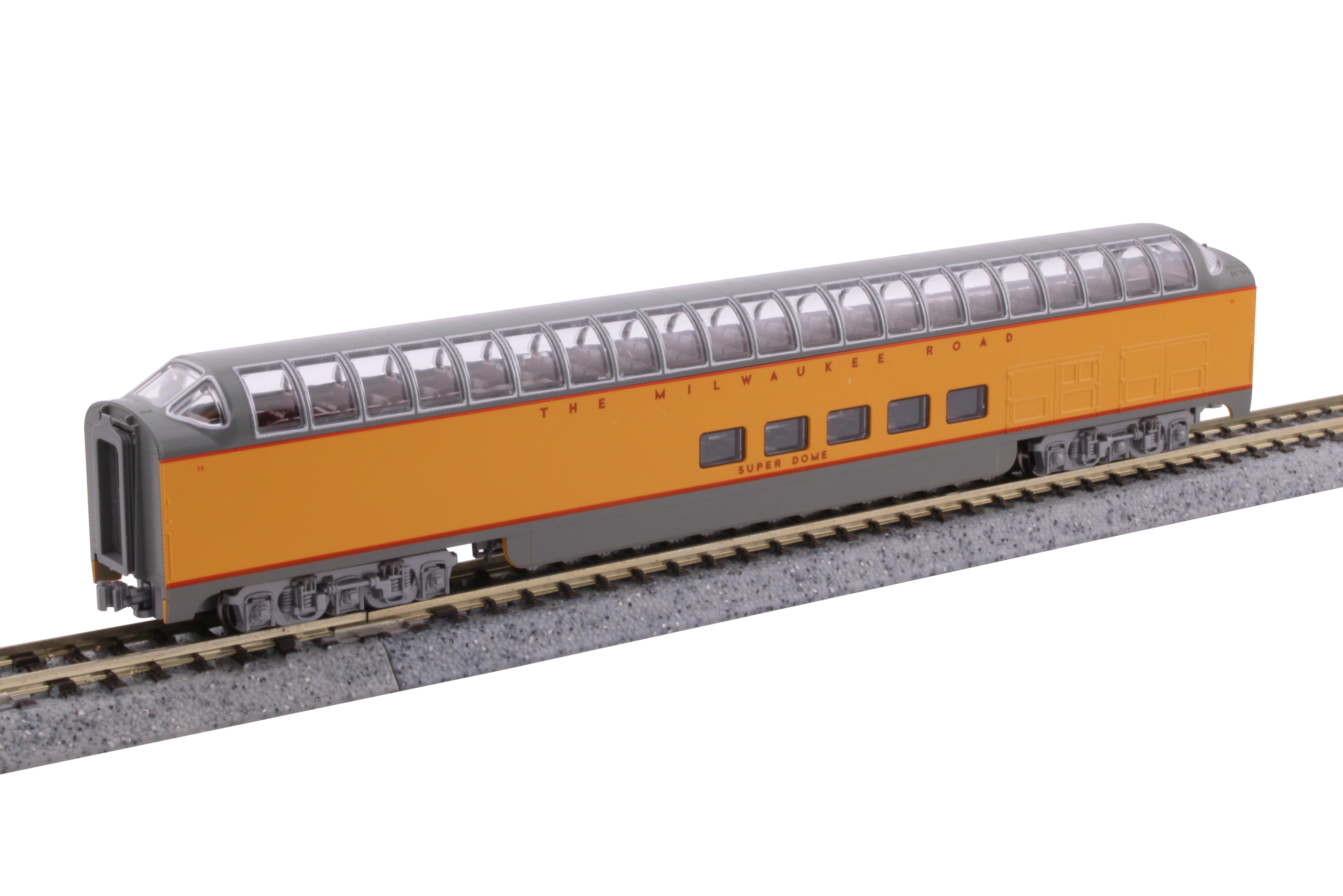 Milwaukee Road "Olympian Hiawatha" Post 1955 Scheme 9-Car Set
