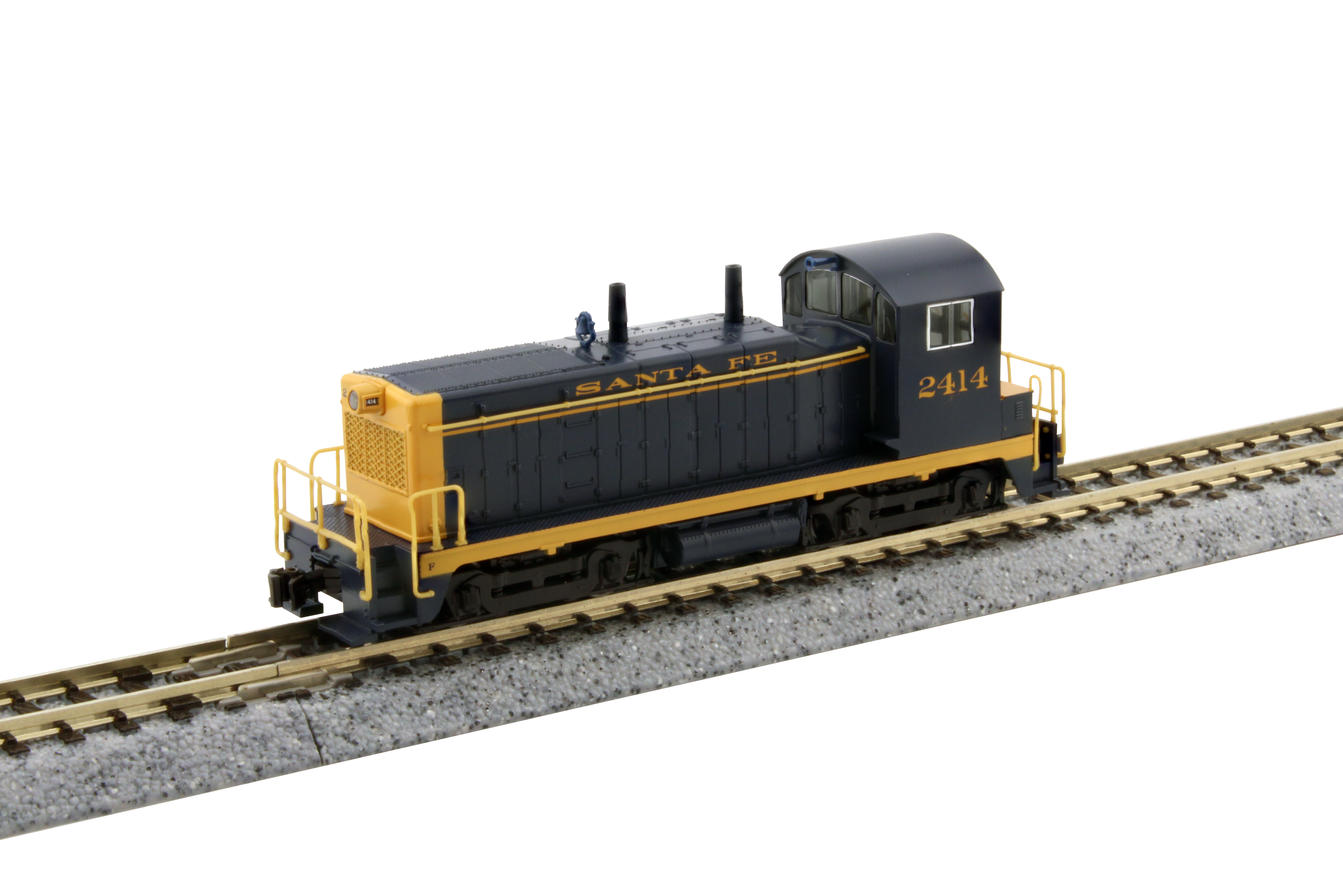 Santa Fe NW2 #2414 With DCC