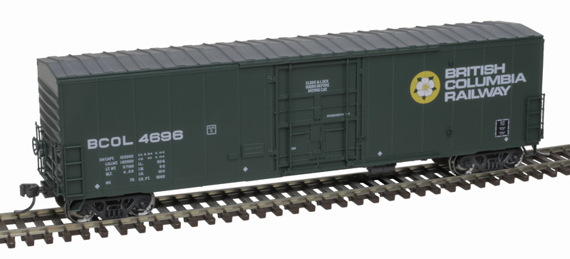 British Columbia (BCOL) NSC 50' Newsprint Box Car #4698