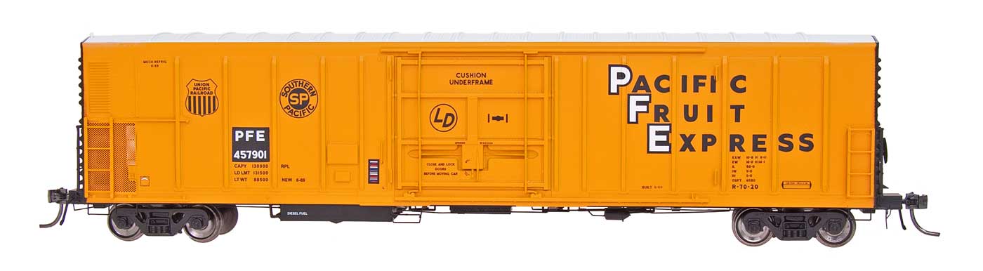 Pacific Fruit Express R-70-20 mechanical refrigerator car #457669