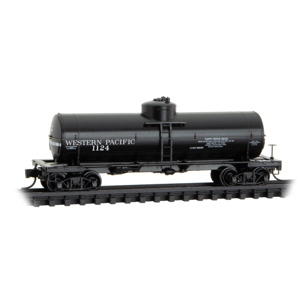 Western Pacific 39' Single Dome Tank Car #1124