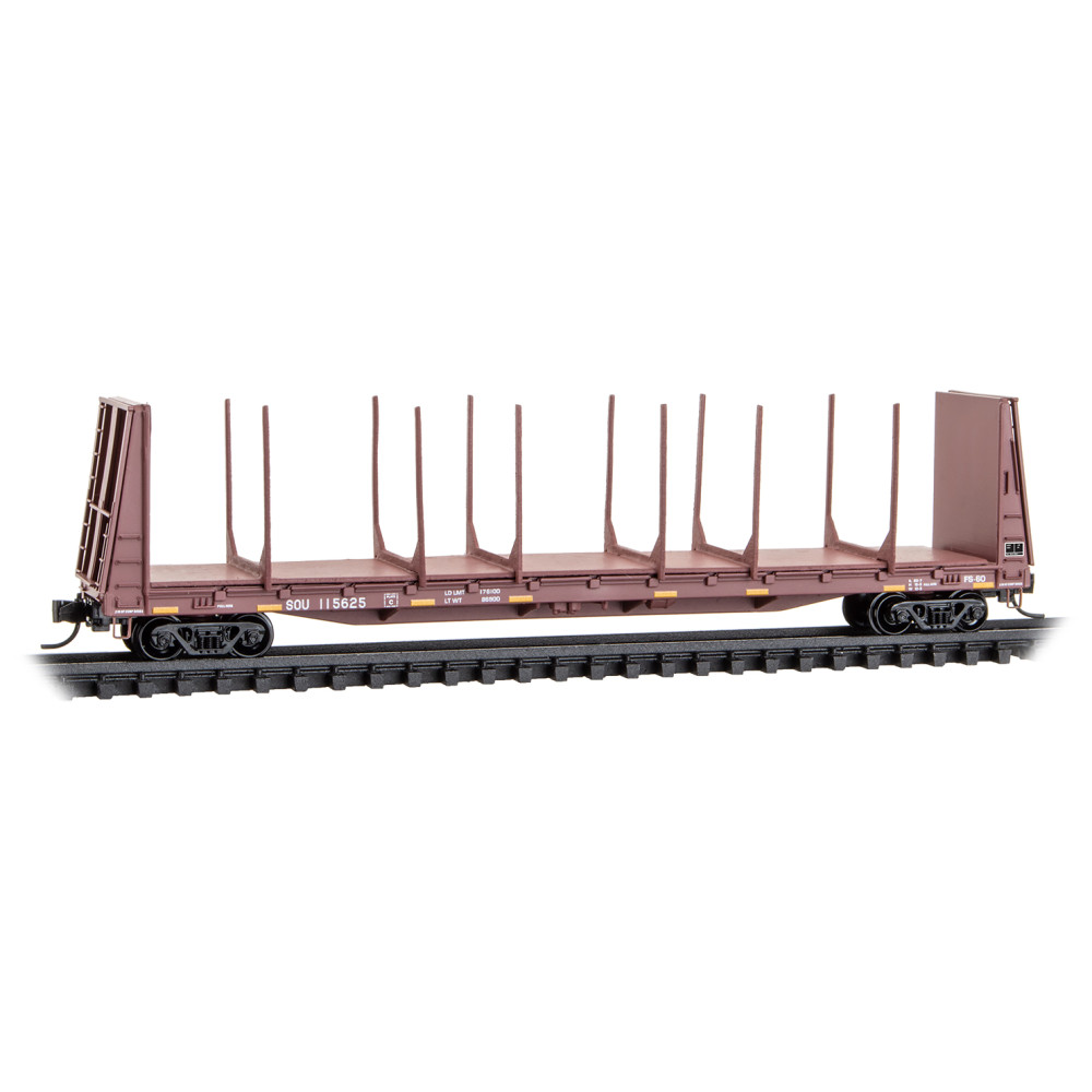 Norfolk Southern Ex-Southern 61' Bulkhead Flat Car #115625