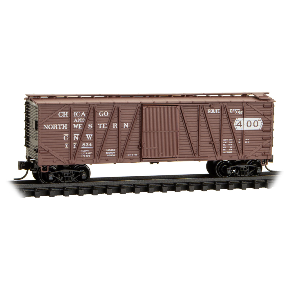 Chicago & North Western 40' Outside-Braced Box Car #77834