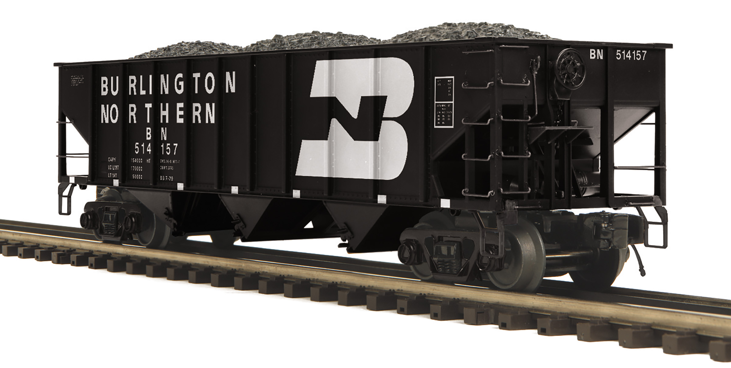 Burlington Northern 70-ton 3-bay hopper car