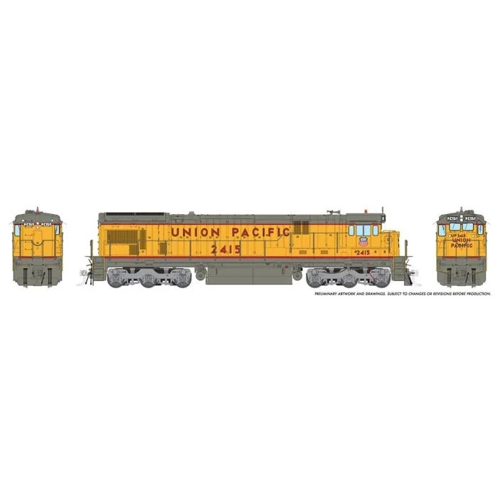 Union Pacific GE C30-7 #2422 With ESU LokSound