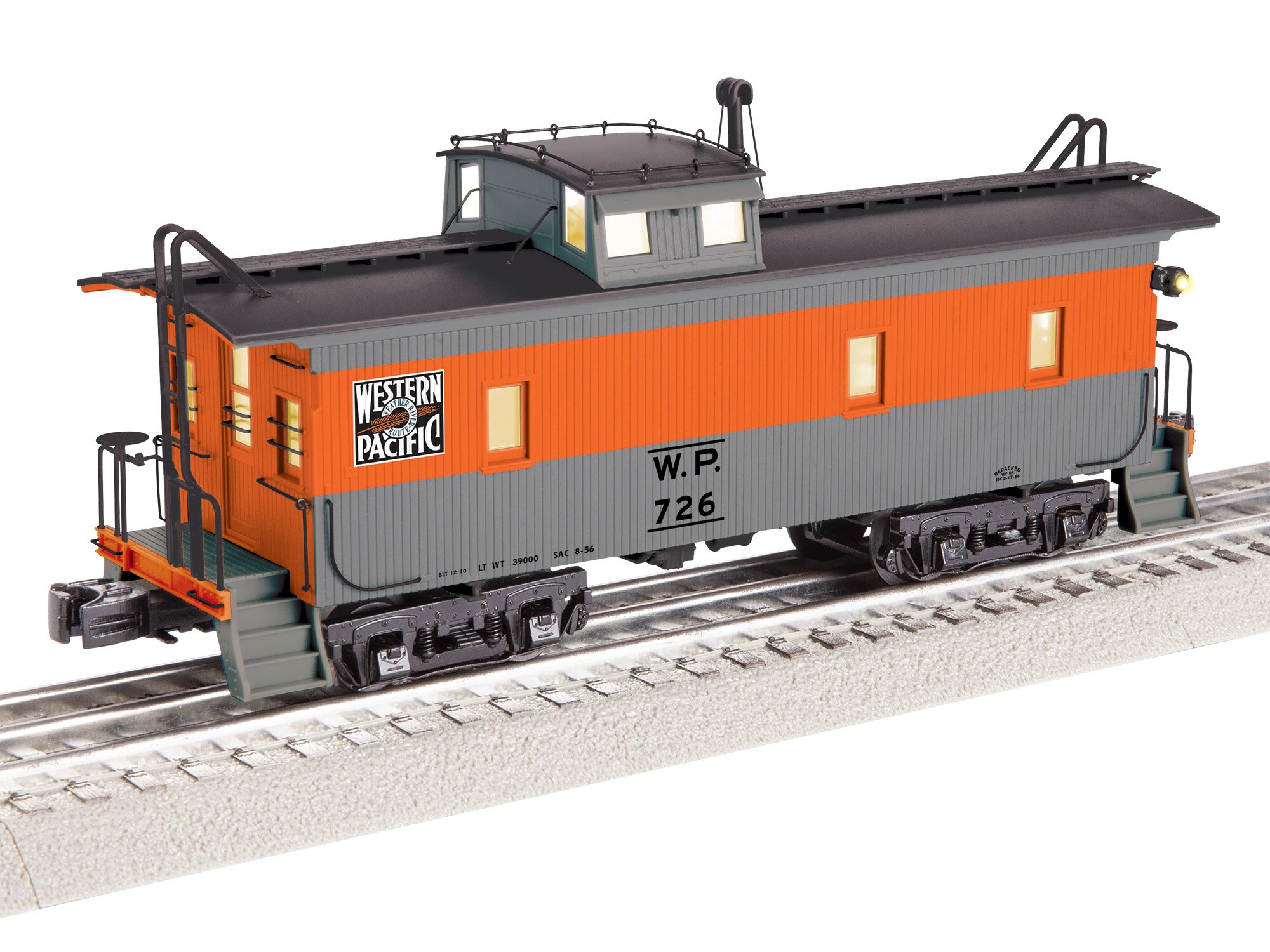 Western Pacific CA-1 Caboose #726