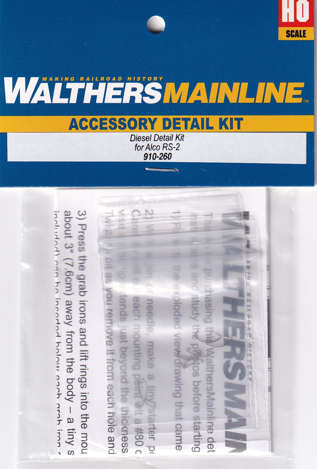 Diesel Detail Kit For Alco RS-2