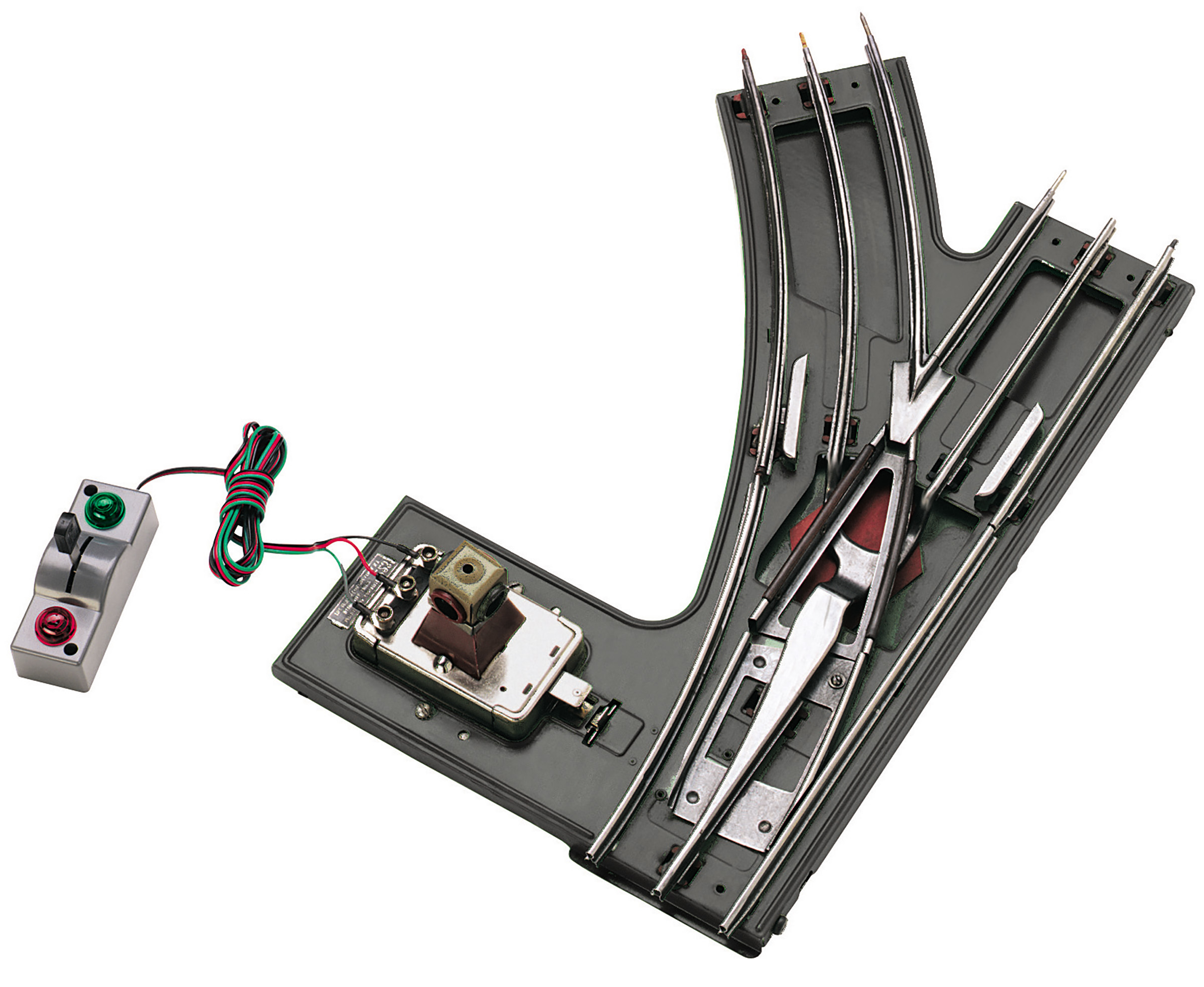 std gauge 42" left hand switch with black base