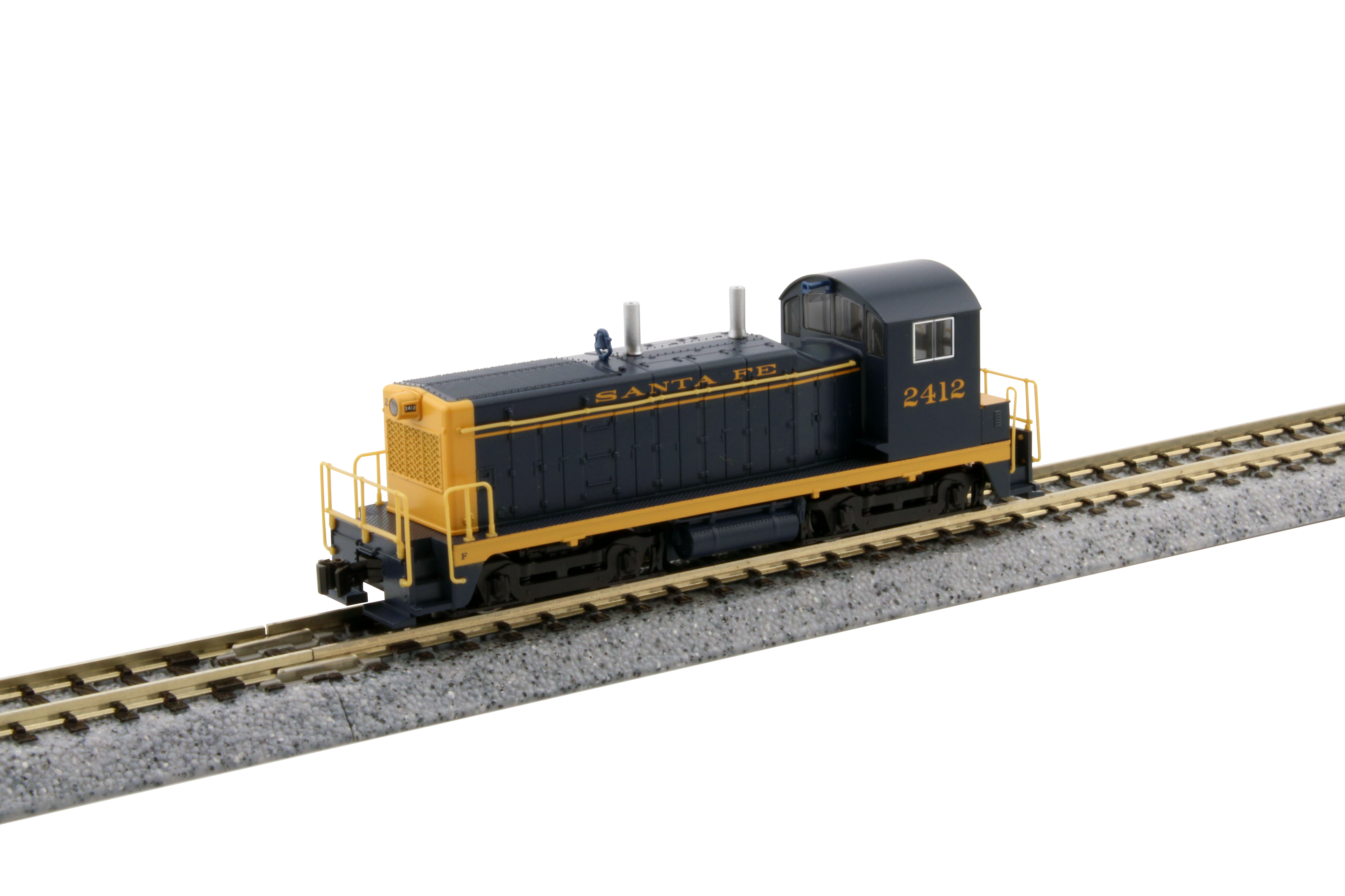 Santa Fe EMD NW2 #2412 With Zimo DCC & Sound
