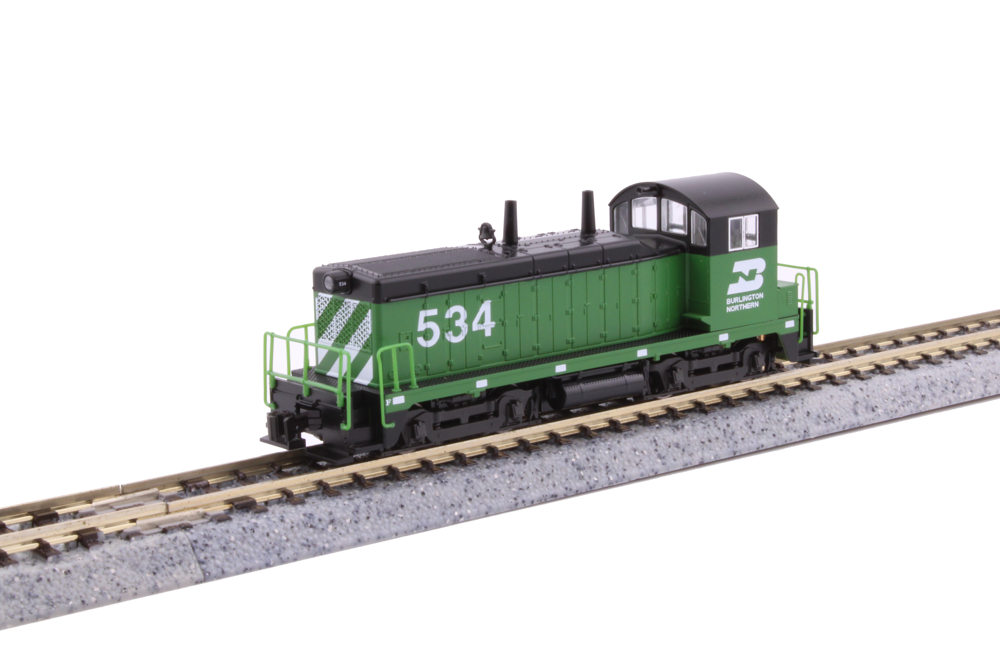 Burlington Northern EMD NW2 #534 With Zimo DCC & Sound