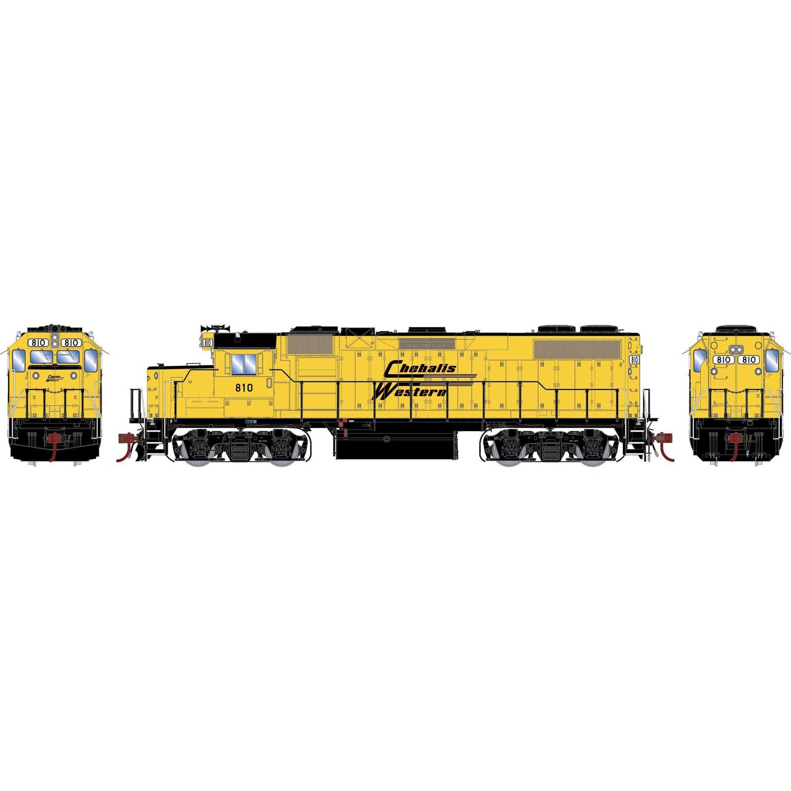 Chehalis Western GP38-2 #810