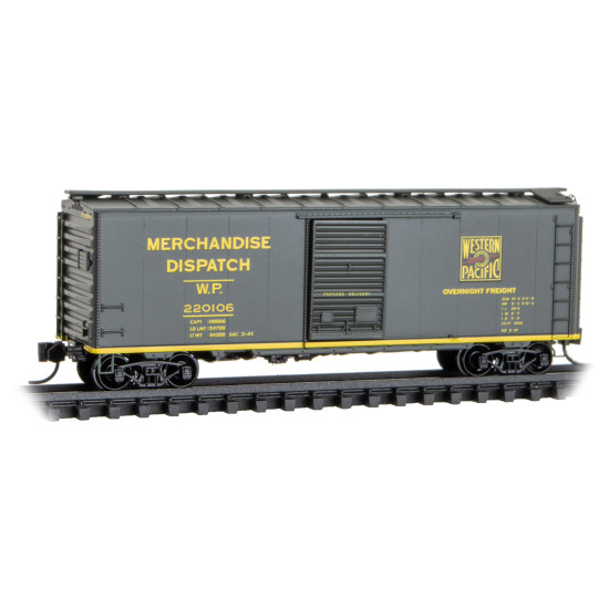Western Pacific 4-Car Runner Pack